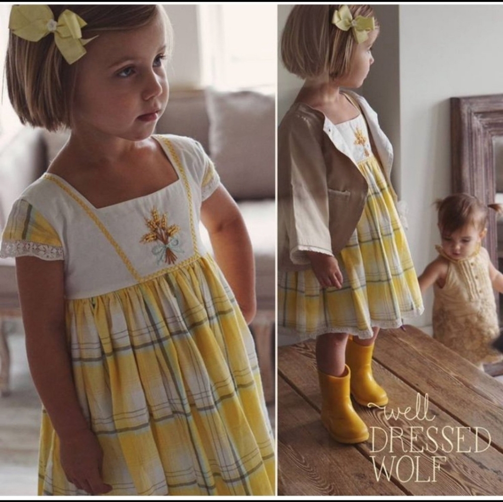 Well Dressed Wolf | Amber Gifts of Grain Dress, 3T
